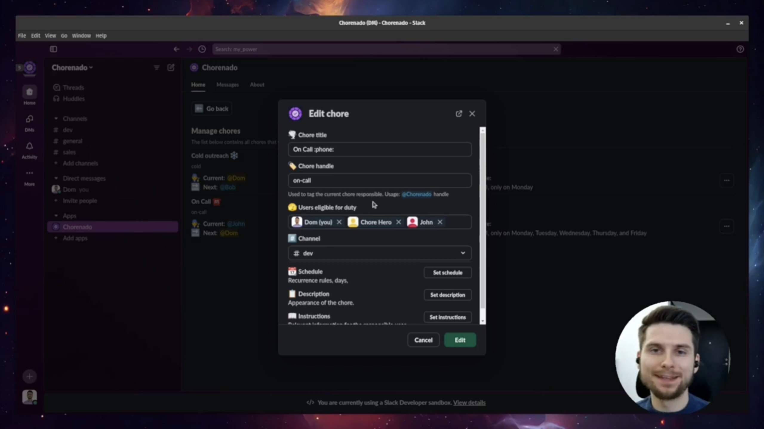Chorenado Demo Video Thumbnail